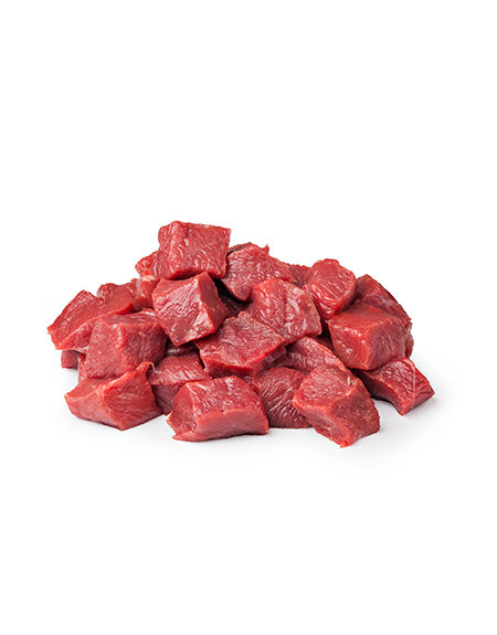 diced beef